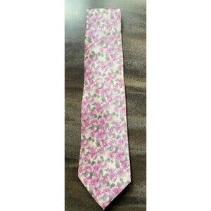 Stonehenge Tie Men’s Pink Silk Floral NWT